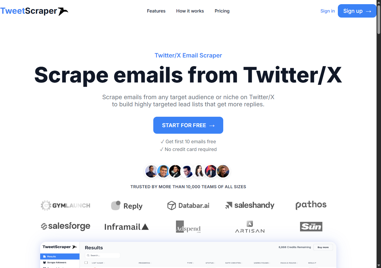 TweetScraper Twitter email scraper